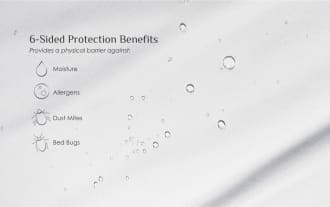 Water Resistant Queen Foundation Protector