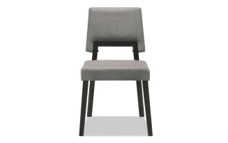 Barbara Panel Back Upholstered Dining Chair (Set of 2)