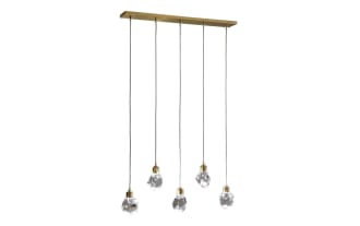 Cristina Brass LED Pendant