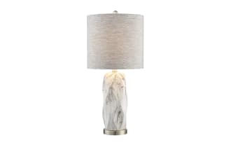 Ariella White Table Lamp