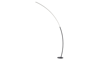 Ronan 80'' Black LED Floor Lamp