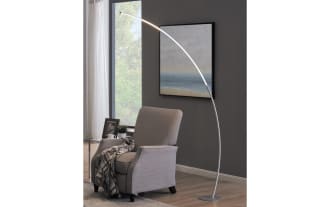 Ronan 80'' Silver LED Floor Lamp