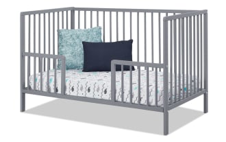 Primrose Gray 3-in-1 Convertible Crib