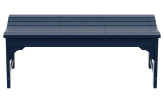 Paloma Navy Outdoor Bench
