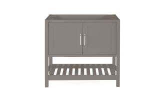 Woodward 36'' Gray Bathroom Vanity Base