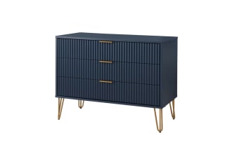 Delilah Blue 3 Drawer Dresser