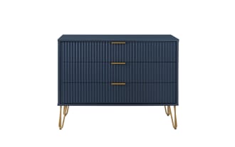 Delilah Blue 3 Drawer Dresser