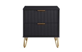 Dabudd様 Delilah Blue 2 Drawer Nightstand (Set of 2) | Bob's Discount