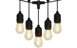 Genesis 50' White LED Outdoor String Lights