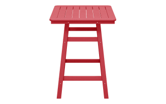 Paloma Red Outdoor Counter Height Dining Table