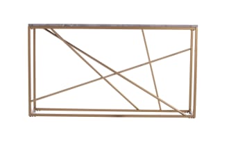Alfie 52'' Gold Console Table