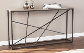 Alfie 52'' Gray Console Table