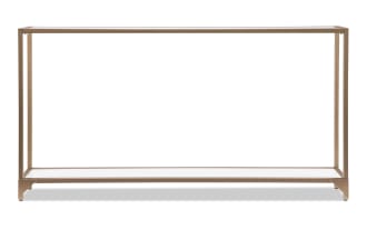 Miraber 56'' Gold Console Table