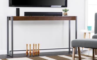 Kenoshi 54'' Brown & Gray Console Table