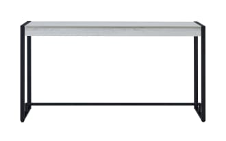 Kenoshi 54'' Black & White Console Table