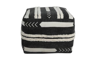 Willie Black Pouf