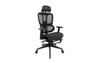 Daxton II Black Adjustable Swivel Office Chair