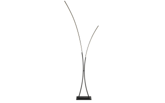 Lyon 85'' Black LED Floor Lamp