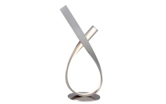 Cadiz Brushed Nickel LED Table Lamp
