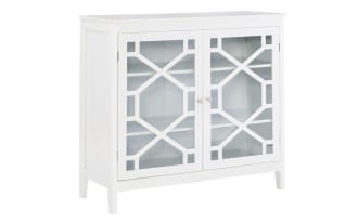 Frankie White Two Door Cabinet