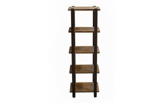 Bixby 48'' Brown Solid Wood Freestanding Bathroom Shelves