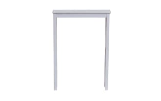 Yukon 37'' White Solid Wood Over the Toilet Bathroom Space Saver Shelf