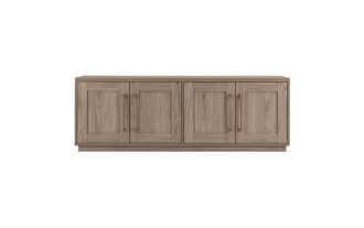 Syvia 68'' Ash Gray Storage TV Stand