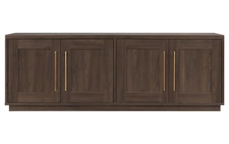 Syvia 68'' Brown Storage TV Stand