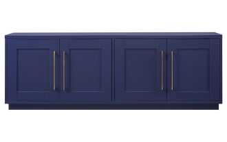Syvia 68'' Blue Storage TV Stand