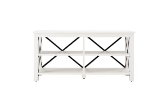 Anastasia 50'' White TV Stand