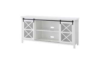 Brayland 68'' White Storage TV Stand