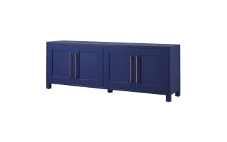 Zion 68'' Blue Storage TV Stand