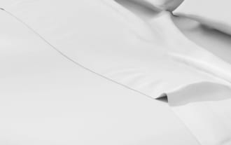 MyBob's Queen White Cozy Cotton 2 Piece Pillowcase Set