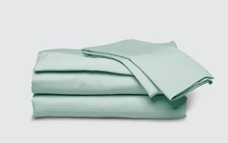 MyBob's King Seafoam Airy Cotton 4 Piece Sheet Set
