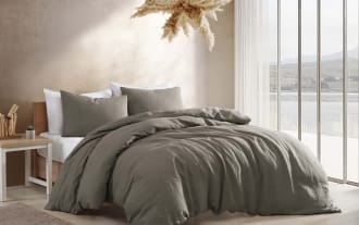 Weston Charcoal 4 Piece Queen Comforter Set
