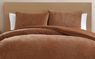 James Russet 3 Piece King Comforter Set