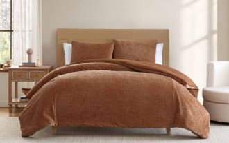 James Russet 3 Piece King Comforter Set