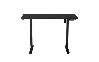 Ailyn Black 47.25'' Adjustable Height Desk