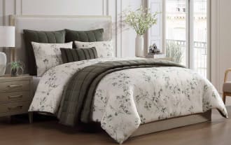 Lane King Green 7 Piece Comforter Set