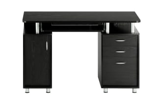 Jenny Black 2 Drawer Desk