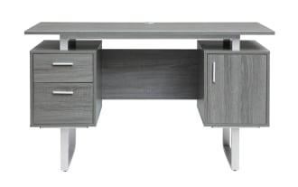 Avalon Gray 2 Drawer Desk