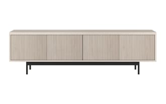 Cheryl 70'' White Oak Storage TV Stand