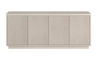 Leilah 57'' White Oak Storage TV Stand