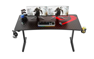 Mercury II 60'' Black Gaming Desk