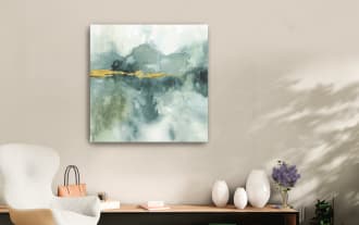 Mists of Jade Canvas Wall Art