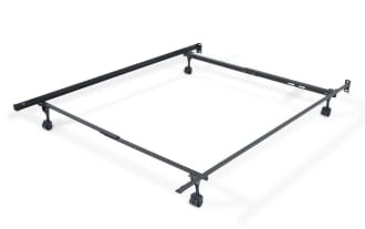 Twin/Full Bed Frame with Casters