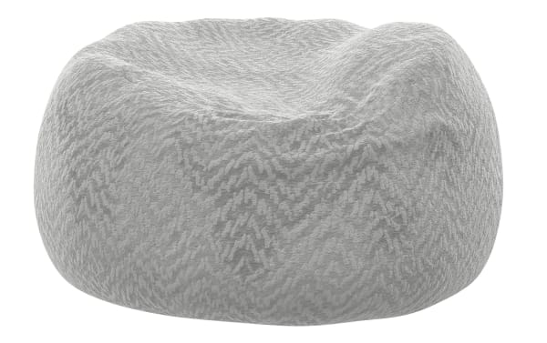 Sploosh Gray Accent Chair with plush gray faux fur and soft polyester fabric upholstery, contemporary style, cozy rounded design for relaxation.