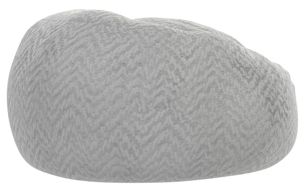 Sploosh Gray Accent Chair with plush faux-fur polyester fabric upholstery in contemporary style, featuring soft foam cushioning and textured gray finish.