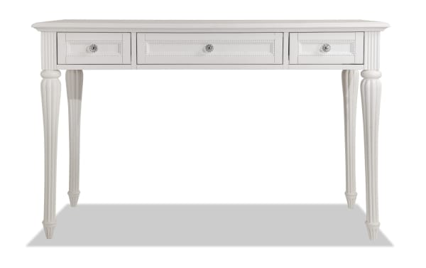 Madelyn White 3 Drawer Desk