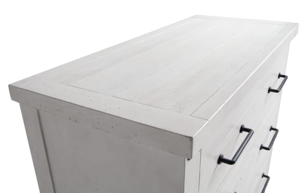 Montana White 5 Drawer Chest